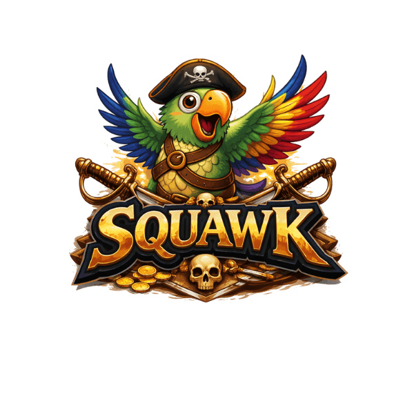 Captain Squawks logo.
